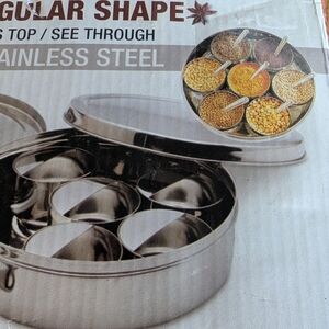 Stainless Steel Spice Box New In Box.